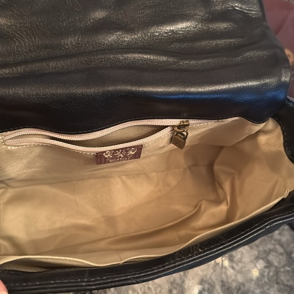 Pratesi Firenze Italian quilted black leather should bag NWT - Picture 2 of 15